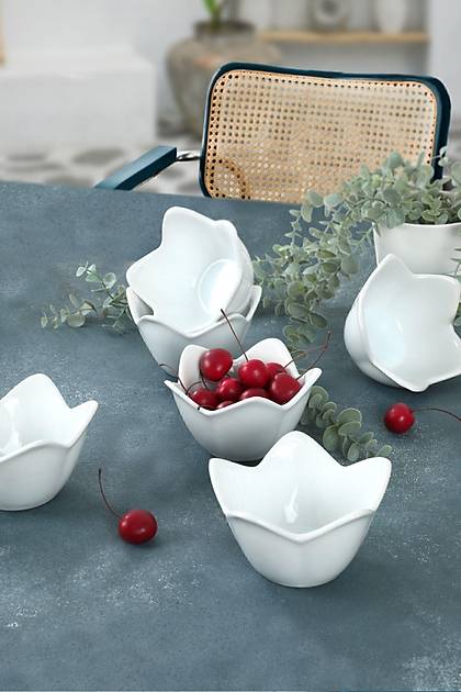 Beyaz Zambak erezlik 12 Cm 6 Adet