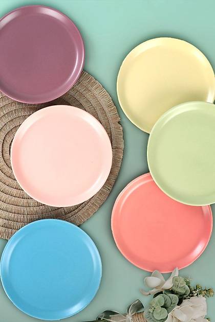 Rainbow Soft Matte Hitit Pasta Taba 20 Cm 6 Adet 960/990