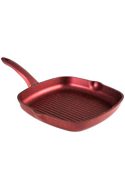 Lotus Granit Izgara Tava Krmz 24 cm