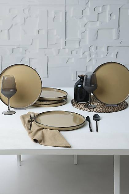 Keraart Vintage Style Stackable Servis Taba 27 Cm 6 Adet 21734