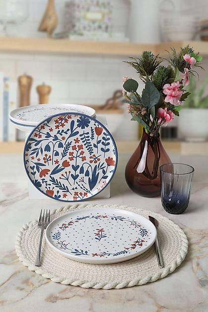 Dot & Bloom Nordic Pasta Taba 22 Cm 4 Adet 22963-64