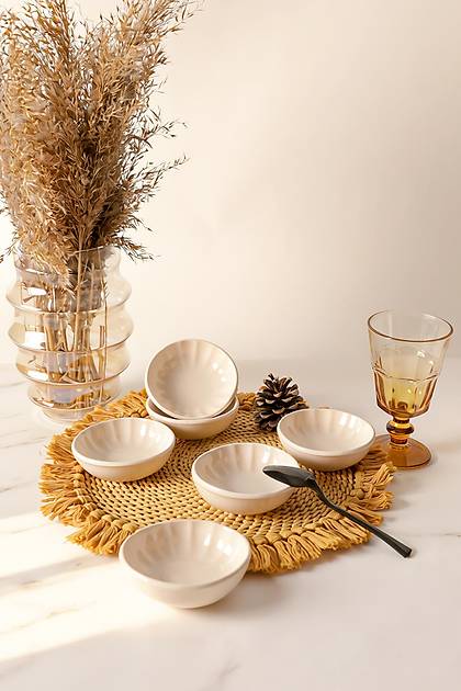 Krem Sirius �erezlik / Sosluk 10 Cm 6 Adet 030