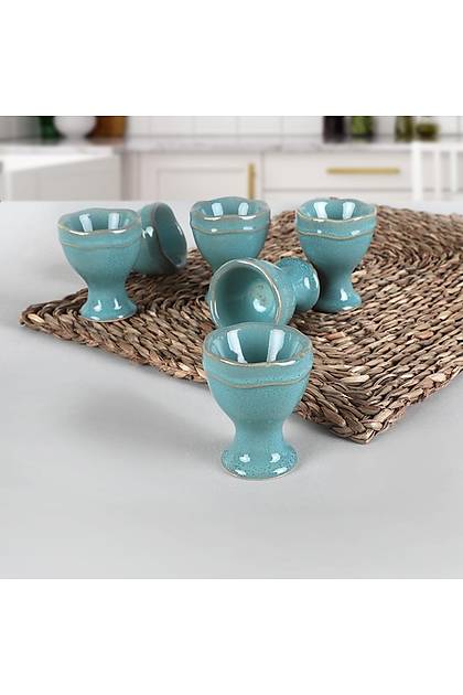 Turkuaz Granit Juliet Yumurtalk 6 Adet