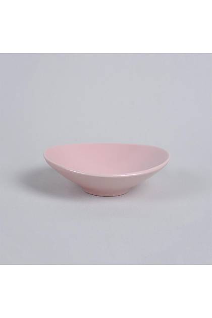 Oval Mat Ak Pembe Yemek Takm 24 Para 6 Kiilik