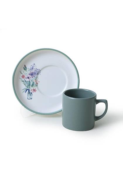 Elegant Blossoms Nordic Kahve Takm 12 Para 6 Kiilik 21788-93