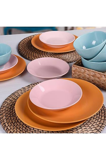 Eco Mix Yemek Takm 12 Para 4 Kiilik