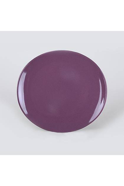 Oval Mor Yemek Takm 24 Para 6 Kiilik