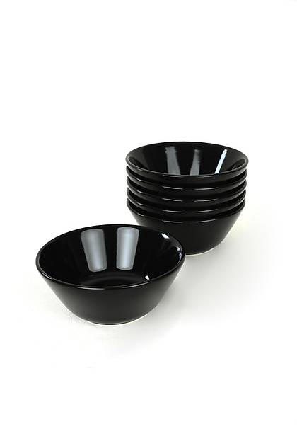 Siyah Hitit orba Kasesi 14 Cm 6 Adet