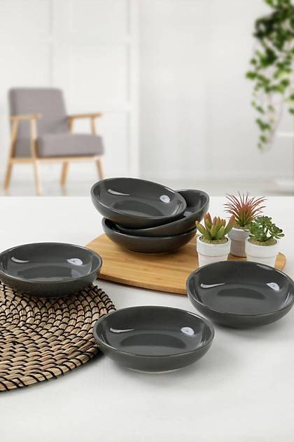 Gri Halka erezlik/Sosluk 13 Cm 6 Adet