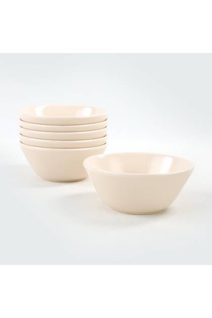 Mat Krem Hitit orba Kasesi 14 Cm 6 Adet