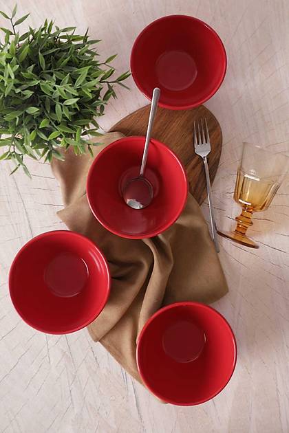 K�rm�z� Escargot Kase 14 Cm 4 Adet 506