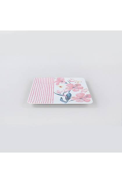 Pink Magnolia Servis Taba 25 Cm 6 Adet - 19605
