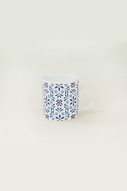 Blue Pattern Kupa 9 Cm 2 Adet