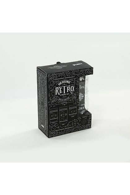 Retro Kavanoz Seti 3'l