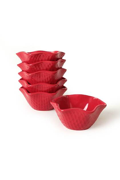 Krmz Roma erezlik/Sosluk 11 Cm 6 Adet 506