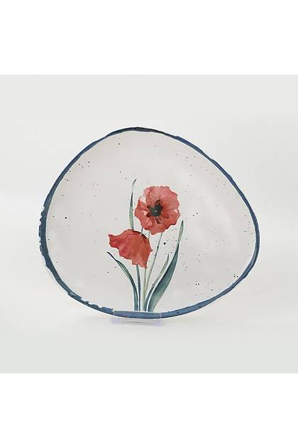Anatolian Flowers Trior Servis Taba 30 Cm 6 Adet
