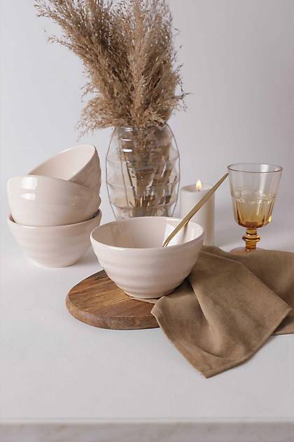 Krem Escargot Kase 14 Cm 4 Adet 030