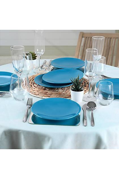 Mavi Ege Pasta Taba 20 Cm 6 Adet
