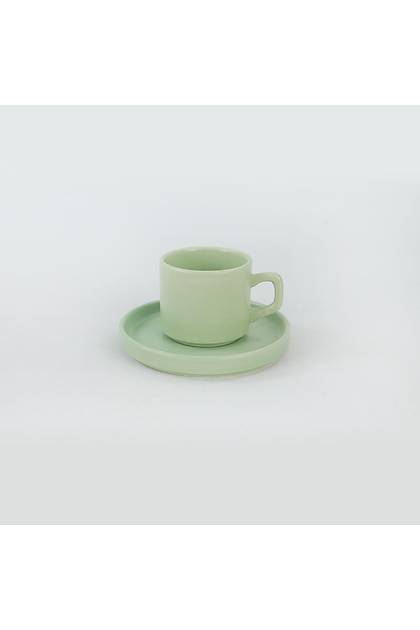 Rainbow Soft Matte Stackable ay Fincan Takm 12 Para 6 Kiilik - 960-990