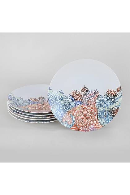 Mandala Servis Taba 26 Cm 6 Adet - 19609