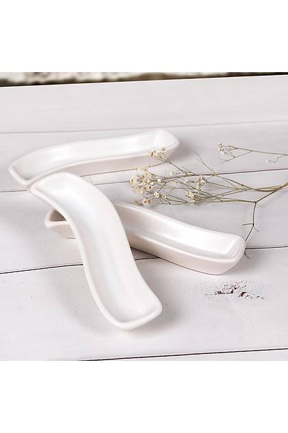 Mat Krk Beyaz vory Zeytinlik 18 Cm 3 Adet