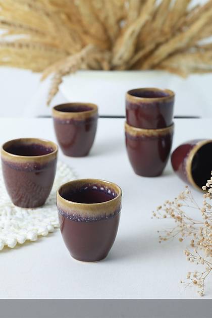 Shizen Mrdm Latte Kupa 8 Cm 6 Adet Q45