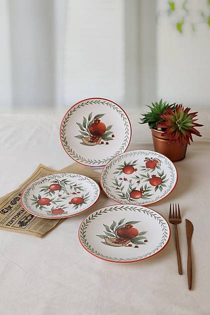 Nar Ege Pasta Taba�� 20 Cm 4 Adet 23800-01