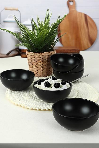 Mat Siyah Delta orba Kasesi 14 Cm 6 Adet