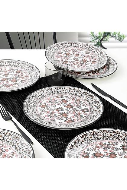 Red Garden Ege Servis Taba 25 Cm 6 Adet - 19823