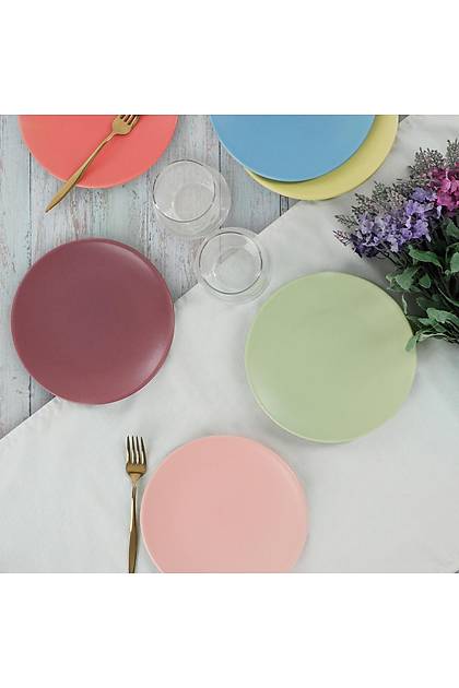 Rainbow Soft Matte Ege Pasta Taba 17 Cm 6 Adet 960/990