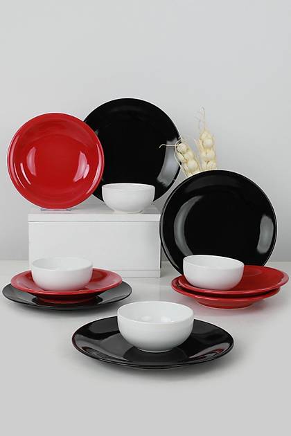 Noble Ege Yemek Takm 12 Para 4 Kiilik - 004/650