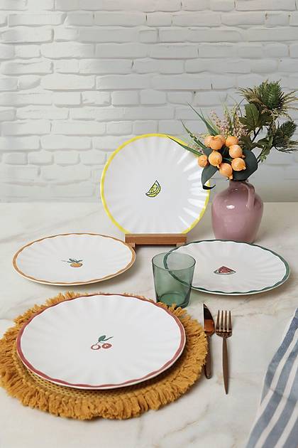 Fruit Feast Sirius Servis Taba 27 Cm 4 Adet 23108-09-10-11