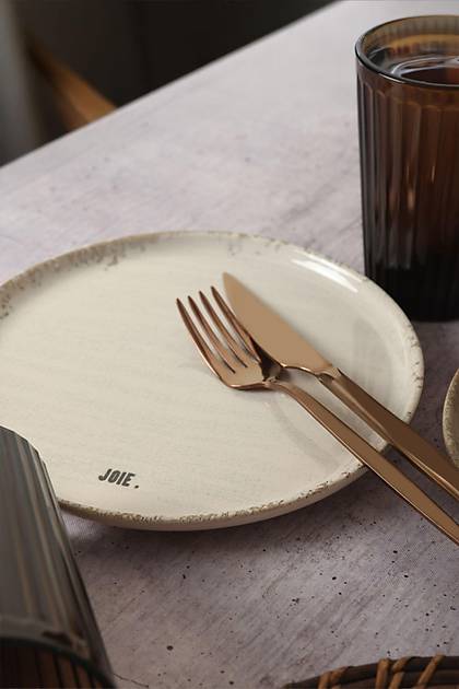 Deep Collection Mottolu Pasta Taba 22 cm 6 Adet 22650-55