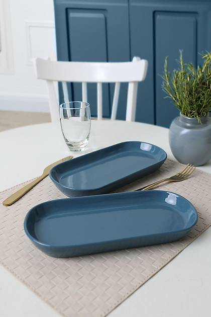 Mavi Noyan Kayk Tabak 26 Cm 2 Adet 407