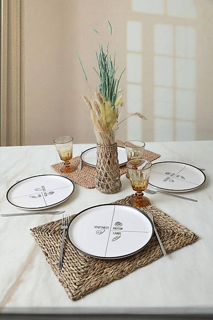 Savory Hitit Servis Taba 25 Cm 4 Adet 23039