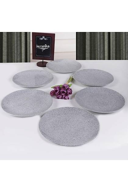 Granit Alfa Servis Taba 27 cm 6 Adet