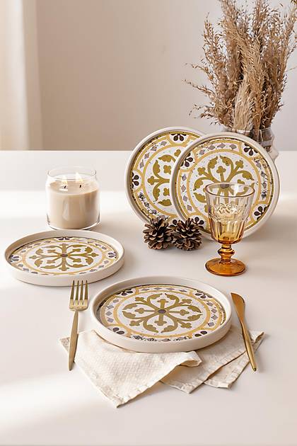 Timeless Brown Stackable Pasta Taba�� 21 Cm 4 Adet 21972