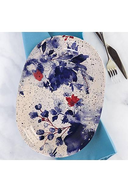 Mimoza Hitit Kayk Tabak 25 Cm