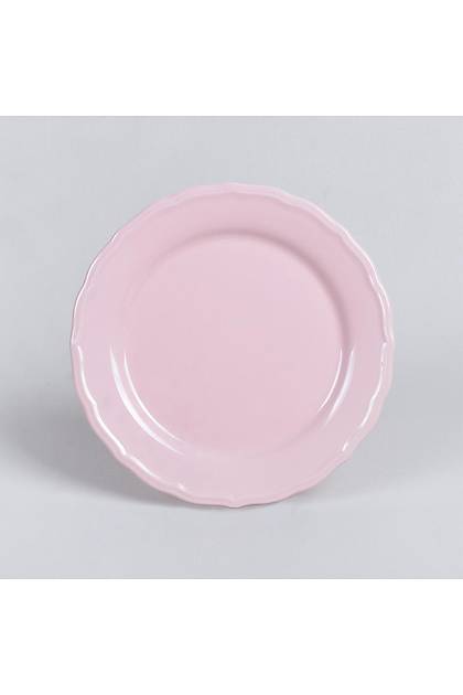 Juliet/Romeo Ak Pembe Yemek Takm 24 Para 6 Kiilik