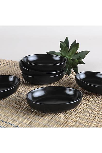 Mat Siyah Duru erezlik/Sosluk 11 Cm 6 Adet