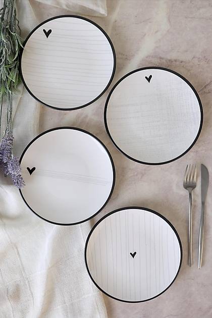 Sensa Ege Pasta Taba�� 20 Cm 4 Adet 23789-92