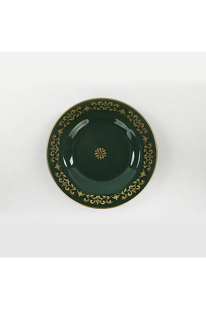 Riva Yeil Gold Yemek Takm 24 Para 6 Kiilik