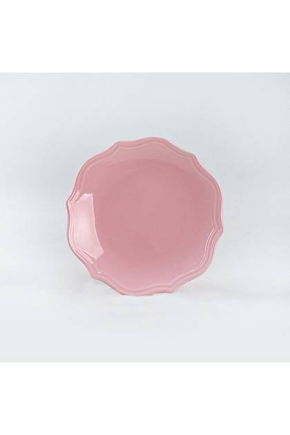 Romeo Ak Pembe Yemek/Kahvalt Takm 44 Para 6 Kiilik