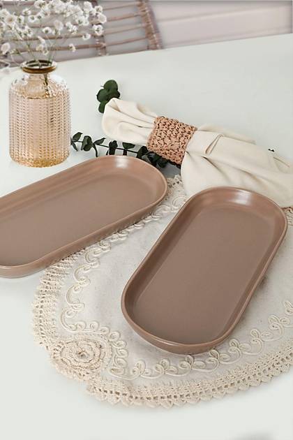 Mat Toprak Noyan Kayk Tabak 2 Adet 26 Cm 977
