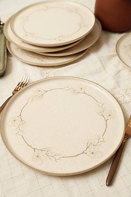 Taupe Bloom Nordc Servis Taba 28 Cm 6 Adet 22528