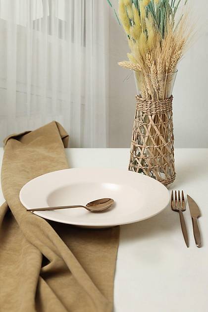 Mat Krem yonya Makarna Taba 28 Cm 950
