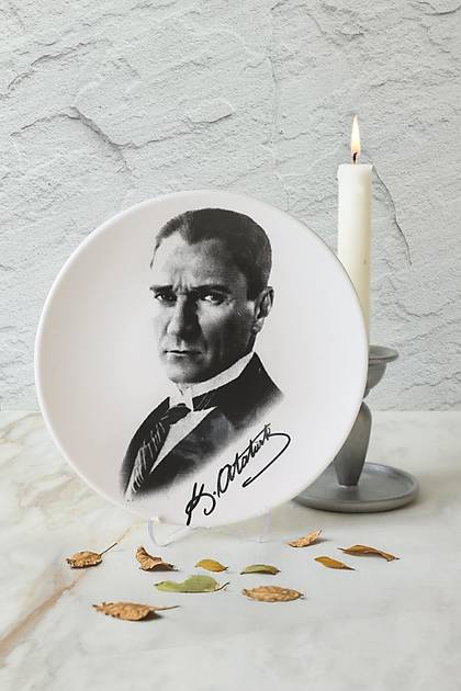 Atatrk Portre Hediyelik/Dekoratif Tabak - 18241