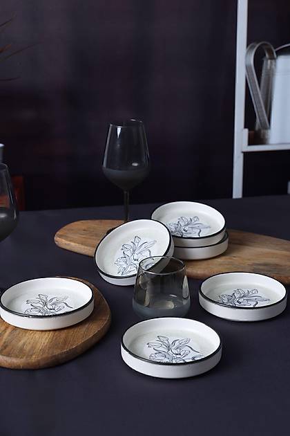 Keraart Shade Flowers Stackable erezlik / Sosluk 14 Cm 6 Adet 21847