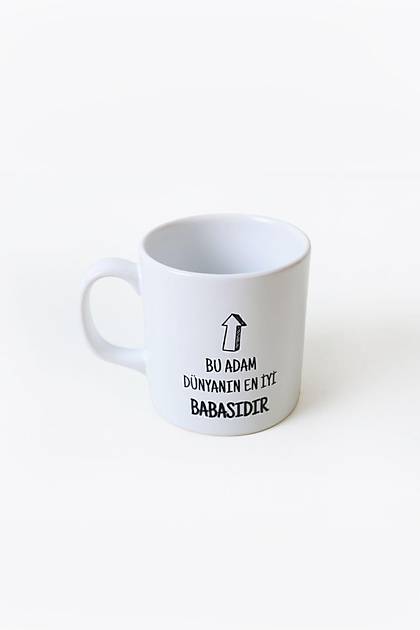 Keraart Bu Adam  Silindir Kupa 10 Cm