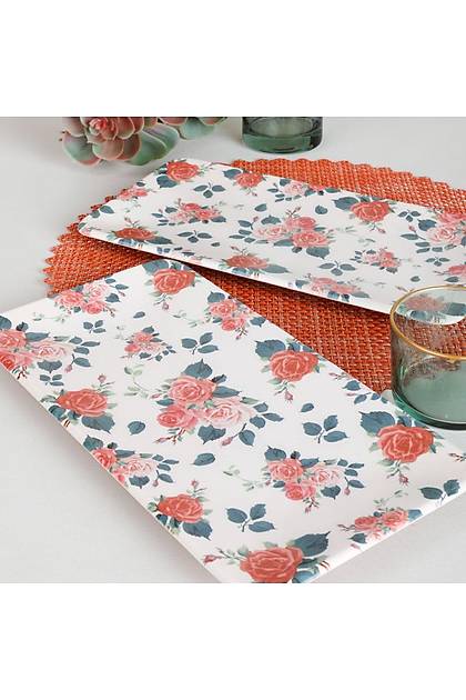 Rose Kayk Tabak 33 Cm 2 Adet - 18219